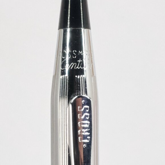 Cross Century Chrome Ballpoint Pen & Pencil Set / Made in USA / Original Box - Picture 11 of 16